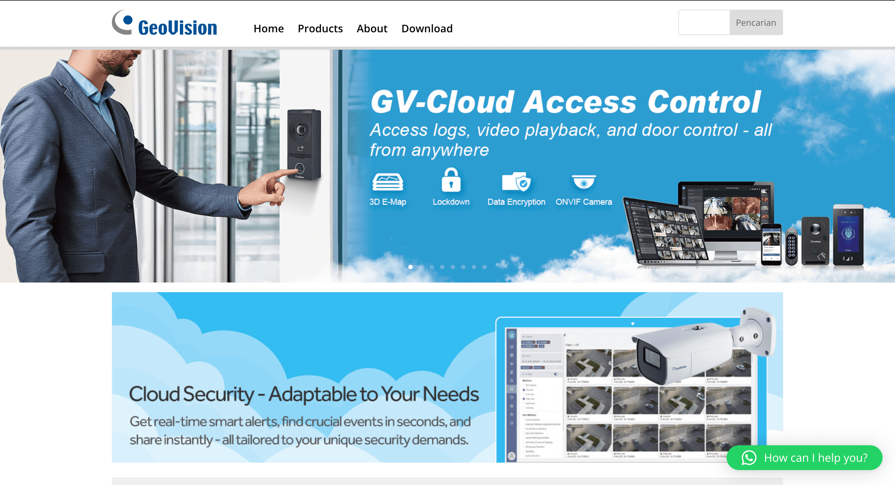 Geovision Website
