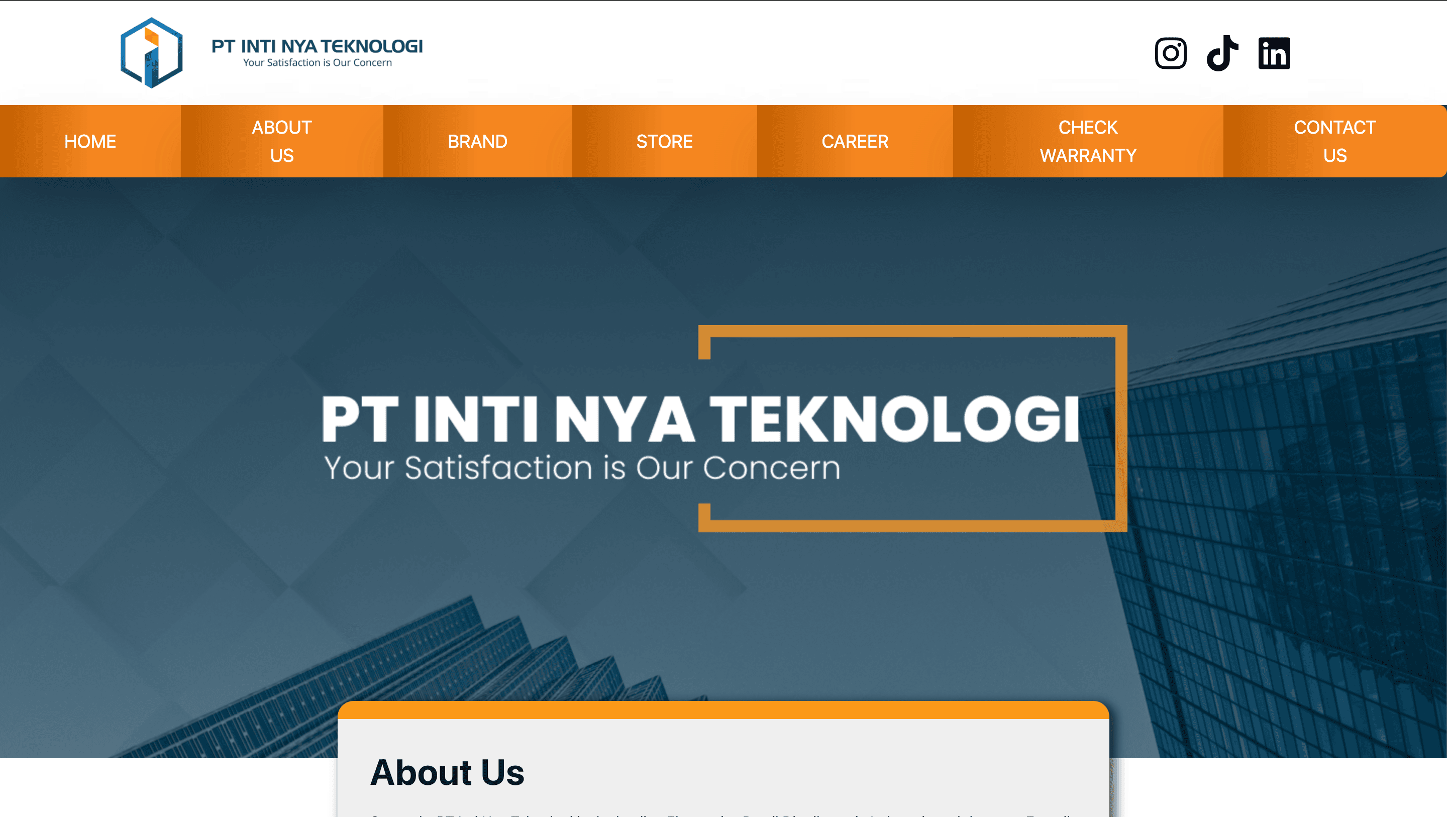 PT Intinya Website